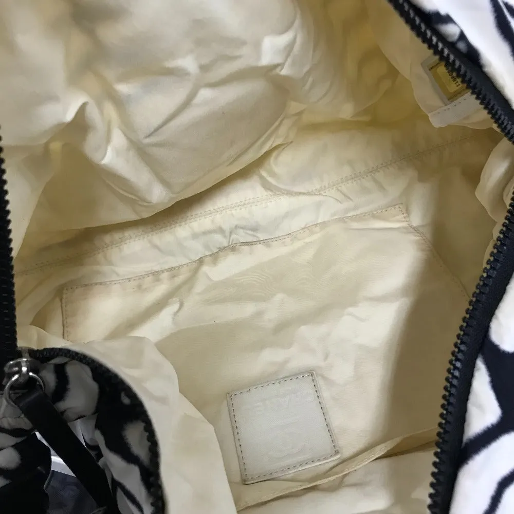CHANEL Shoulder Bag Nylon white Sports CC COCO Mark Women Used
