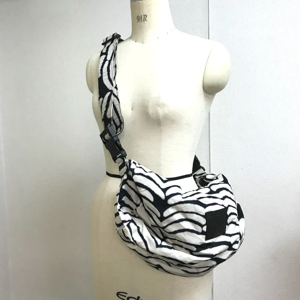 CHANEL Shoulder Bag Nylon white Sports CC COCO Mark Women Used