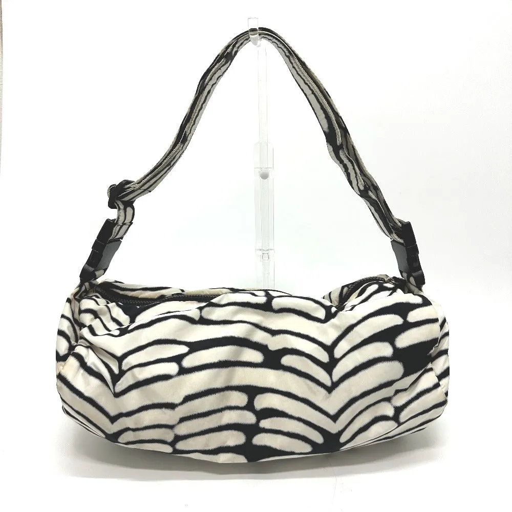 CHANEL Shoulder Bag Nylon white Sports CC COCO Mark Women Used
