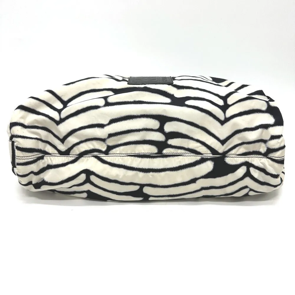 CHANEL Shoulder Bag Nylon white Sports CC COCO Mark Women Used