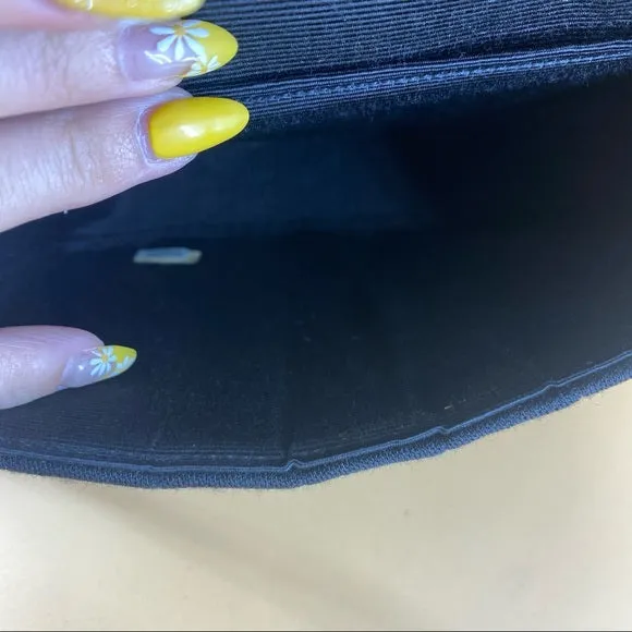 CHANEL Vintage 24k gold cloth shoulder bag