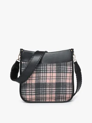 Chloe Vegan Plaid Crossbody