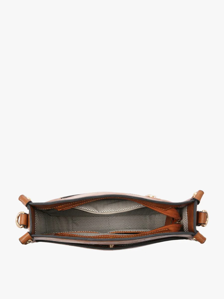 Chloe Vegan Plaid Crossbody