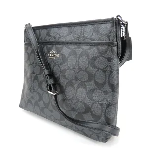 COACH Shoulder Bag F29210 PVC, Leather black unisex(Unisex) Used