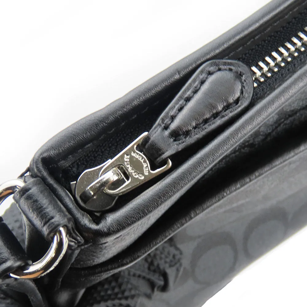 COACH Shoulder Bag F29210 PVC, Leather black unisex(Unisex) Used