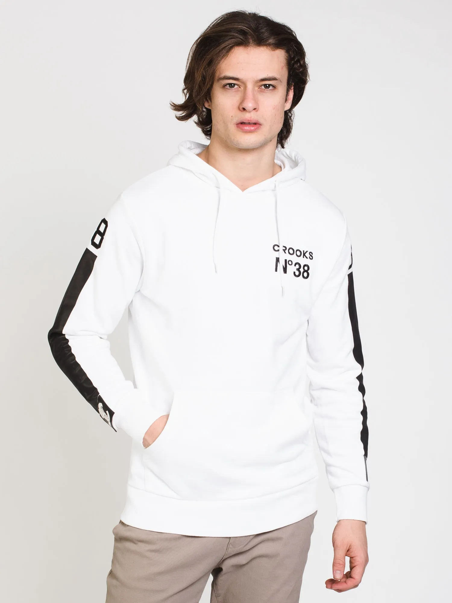 CROOKS & CASTLES No38 C&C PULLOVER HOODIE  - CLEARANCE