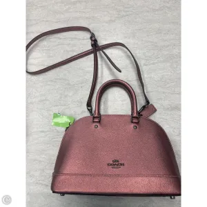Crossbody Designer By Coach, Size: Medium