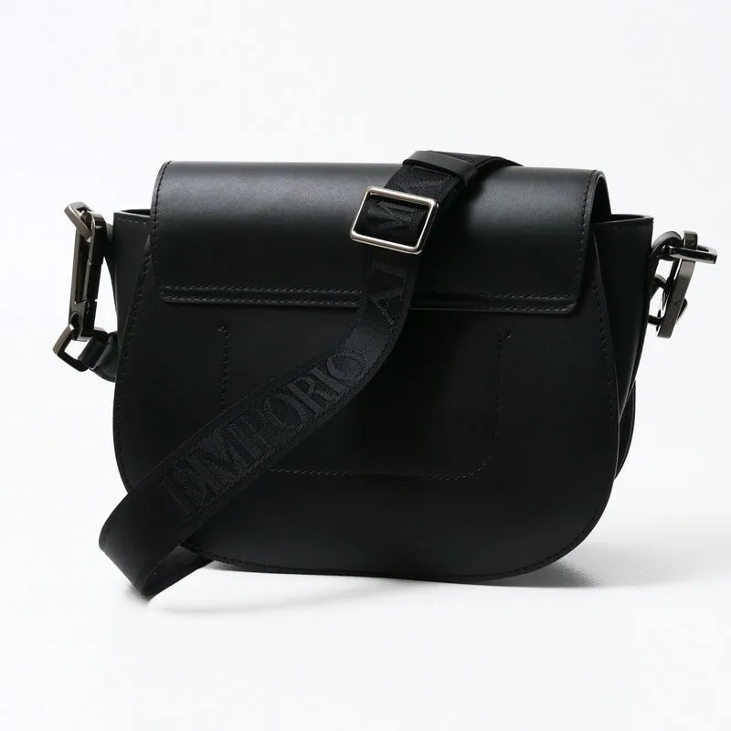Emporio Armani Shoulder Bag 86683 leather black
