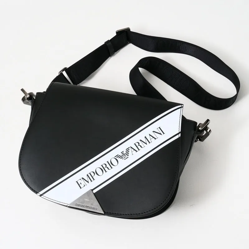 Emporio Armani Shoulder Bag 86683 leather black