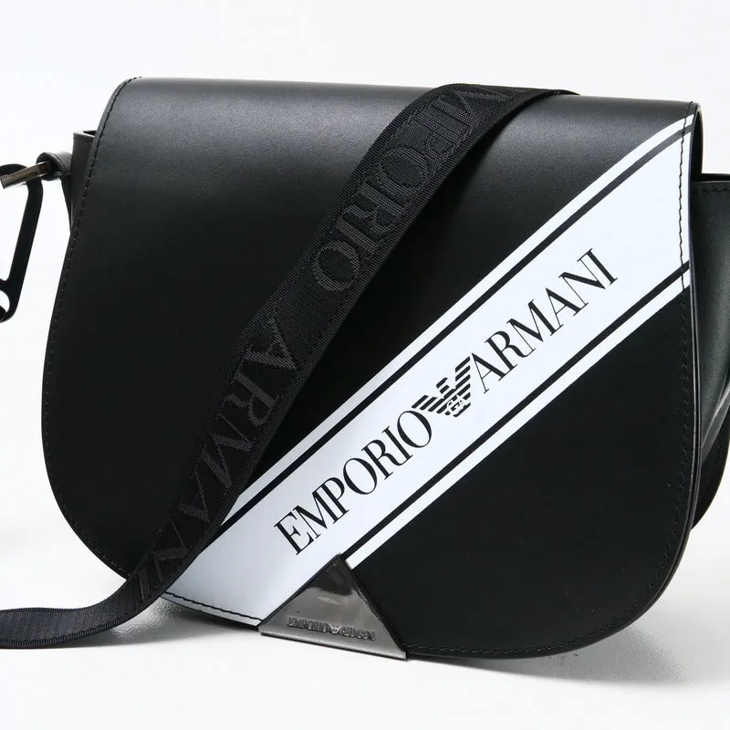 Emporio Armani Shoulder Bag 86683 leather black