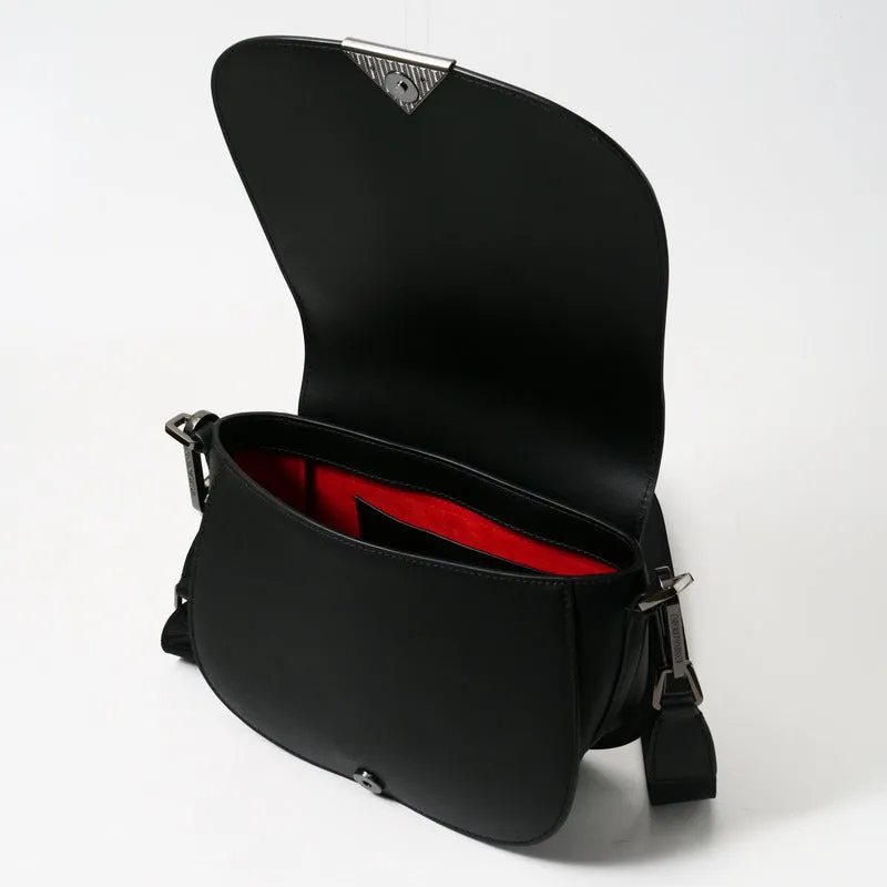 Emporio Armani Shoulder Bag 86683 leather black