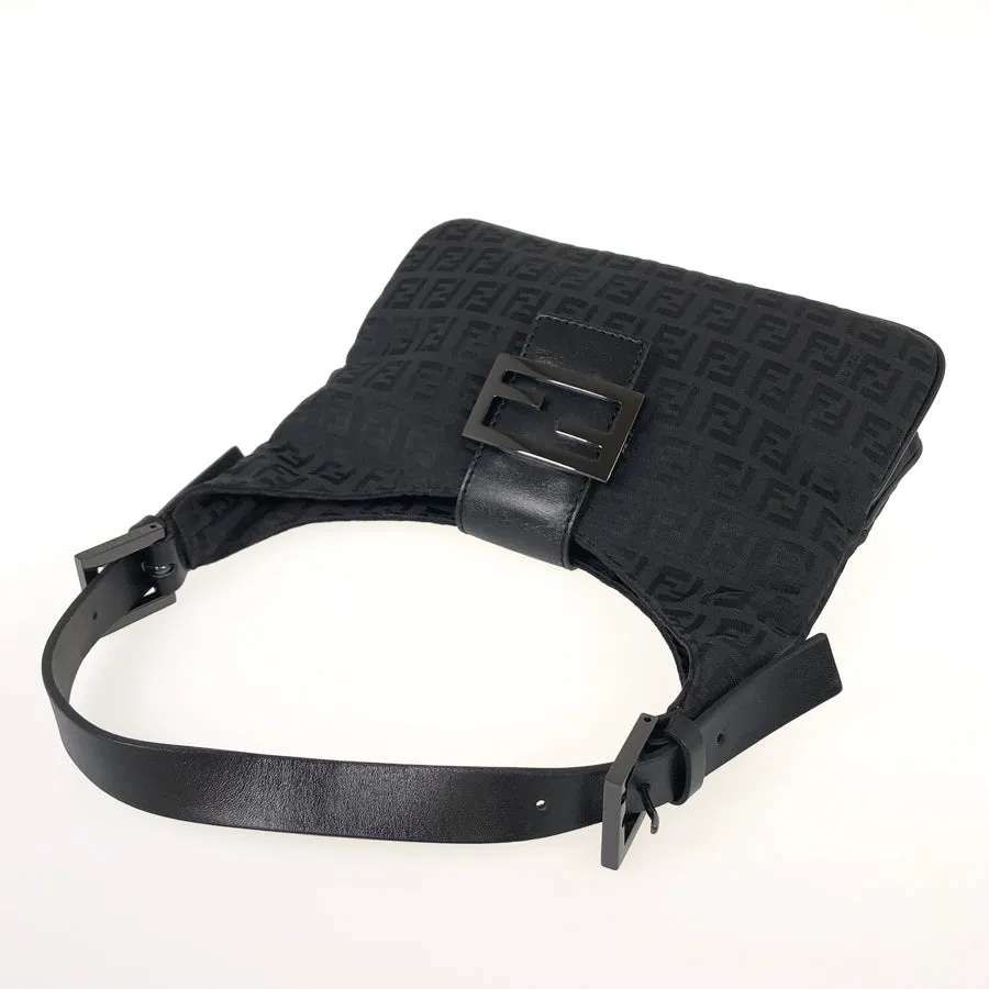 FENDI Zucchino Mini Shoulder Shoulder Bag