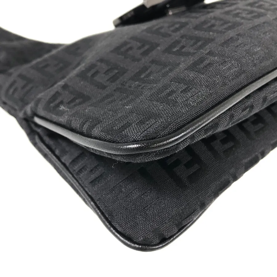 FENDI Zucchino Mini Shoulder Shoulder Bag