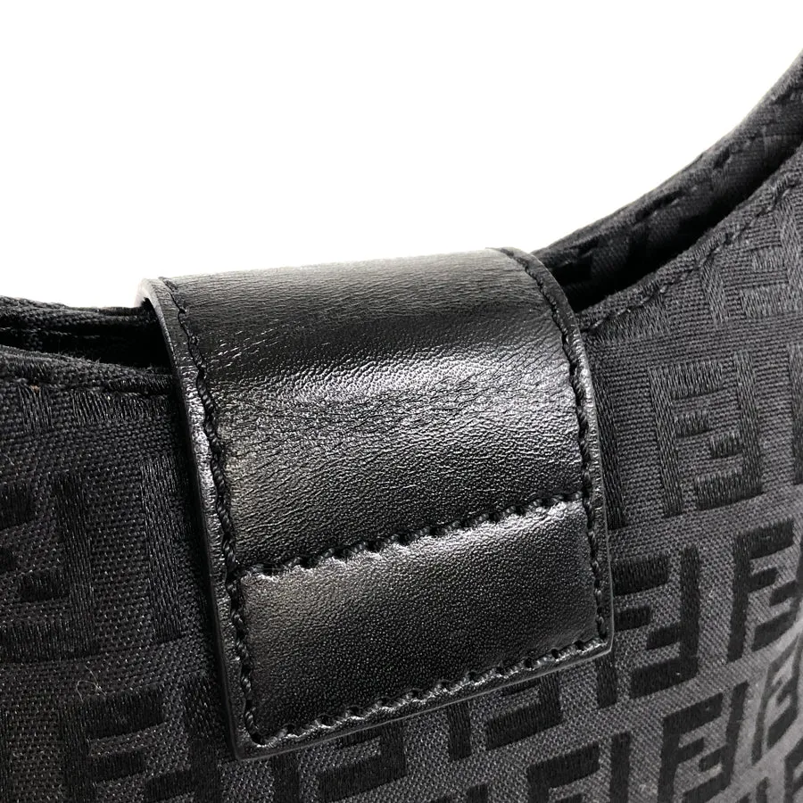 FENDI Zucchino Mini Shoulder Shoulder Bag