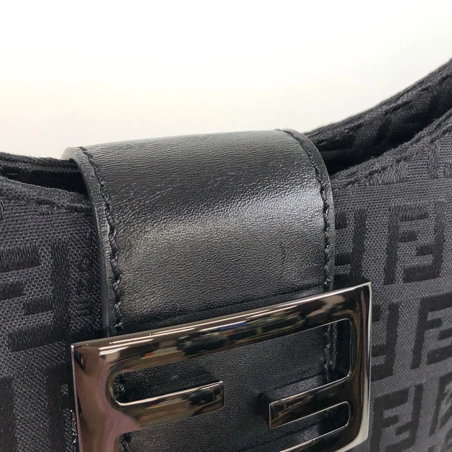 FENDI Zucchino Mini Shoulder Shoulder Bag