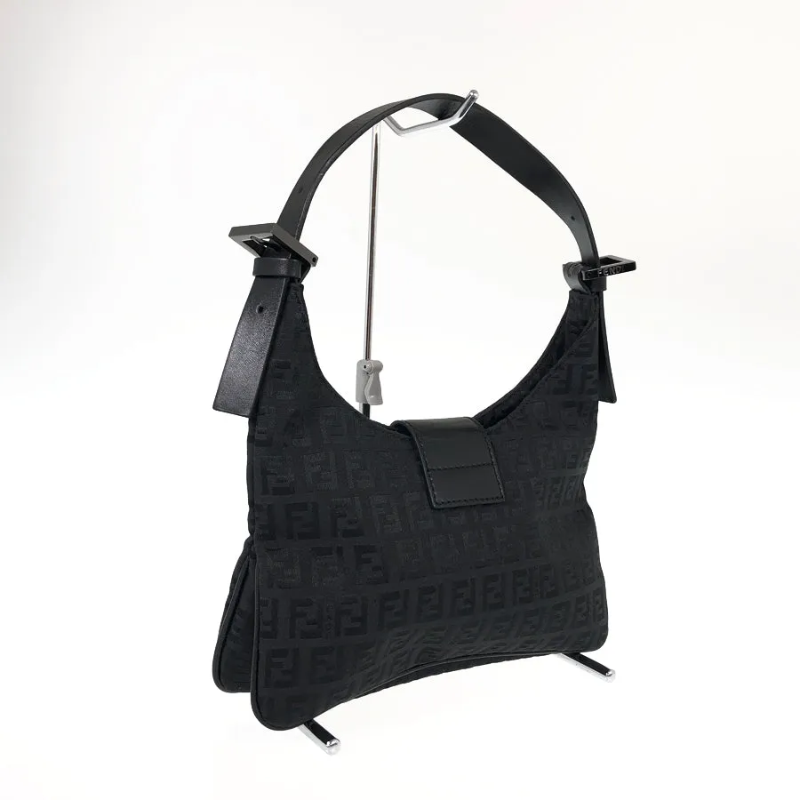FENDI Zucchino Mini Shoulder Shoulder Bag