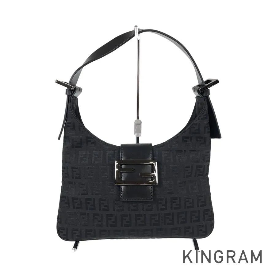 FENDI Zucchino Mini Shoulder Shoulder Bag