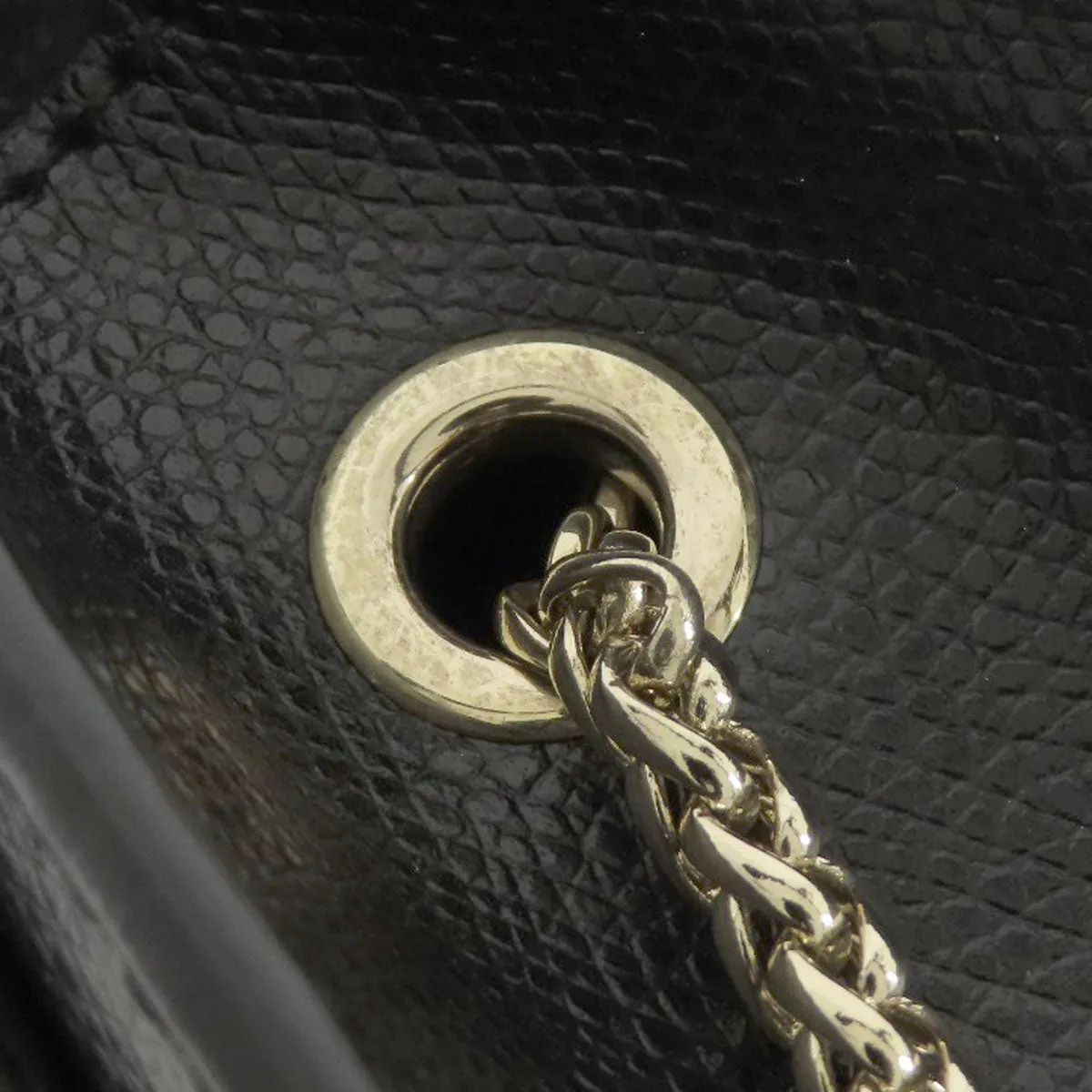Furla Shoulder Bag leather black metropolis Women Used