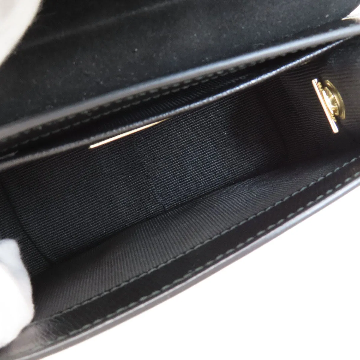 Furla Shoulder Bag leather black metropolis Women Used
