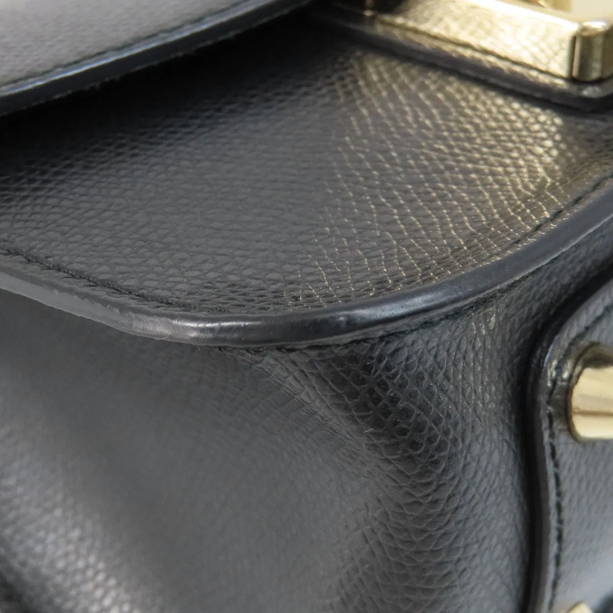 Furla Shoulder Bag PVC black metropolis Women Used
