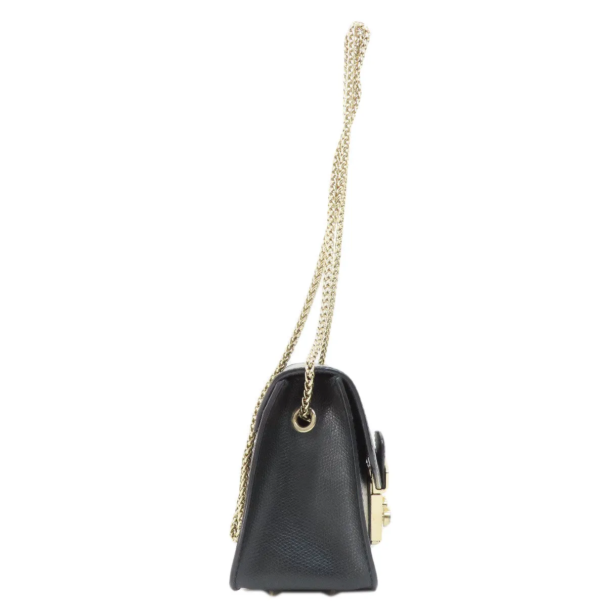 Furla Shoulder Bag PVC black metropolis Women Used