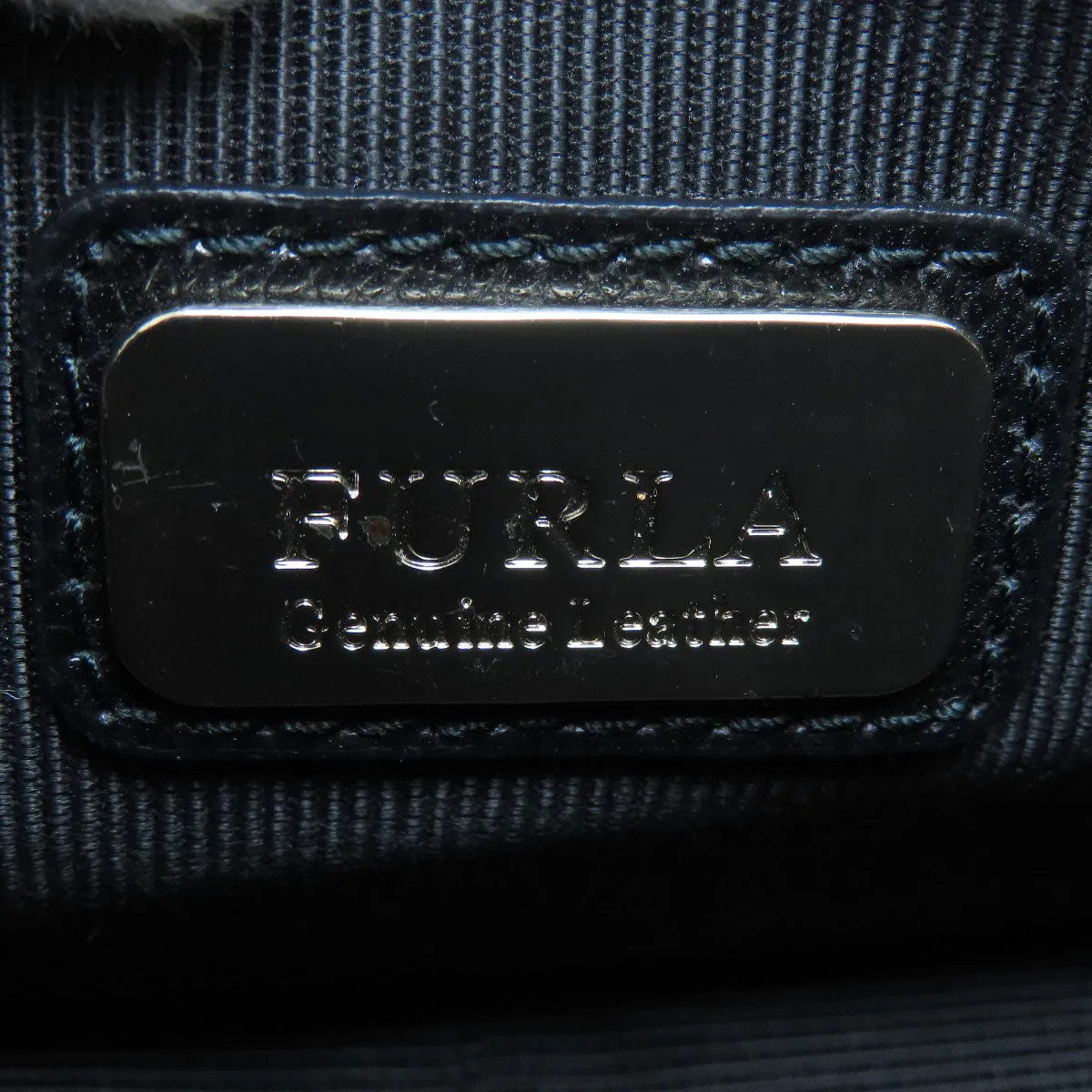 Furla Shoulder Bag PVC black metropolis Women Used