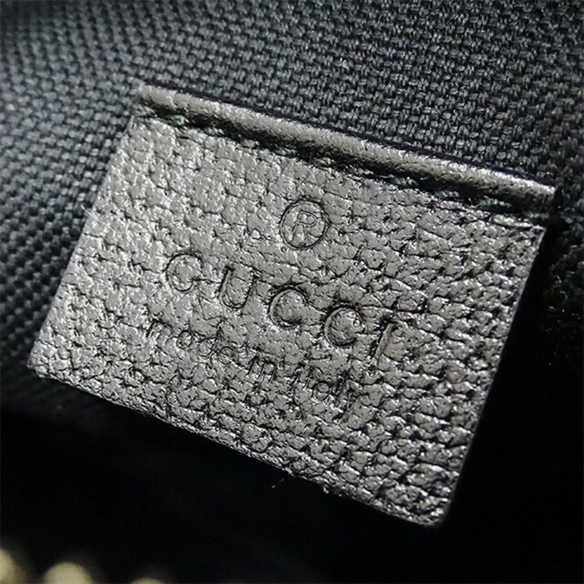 GUCCI bag ladies men's psychedelic shoulder black multicolor 598103
