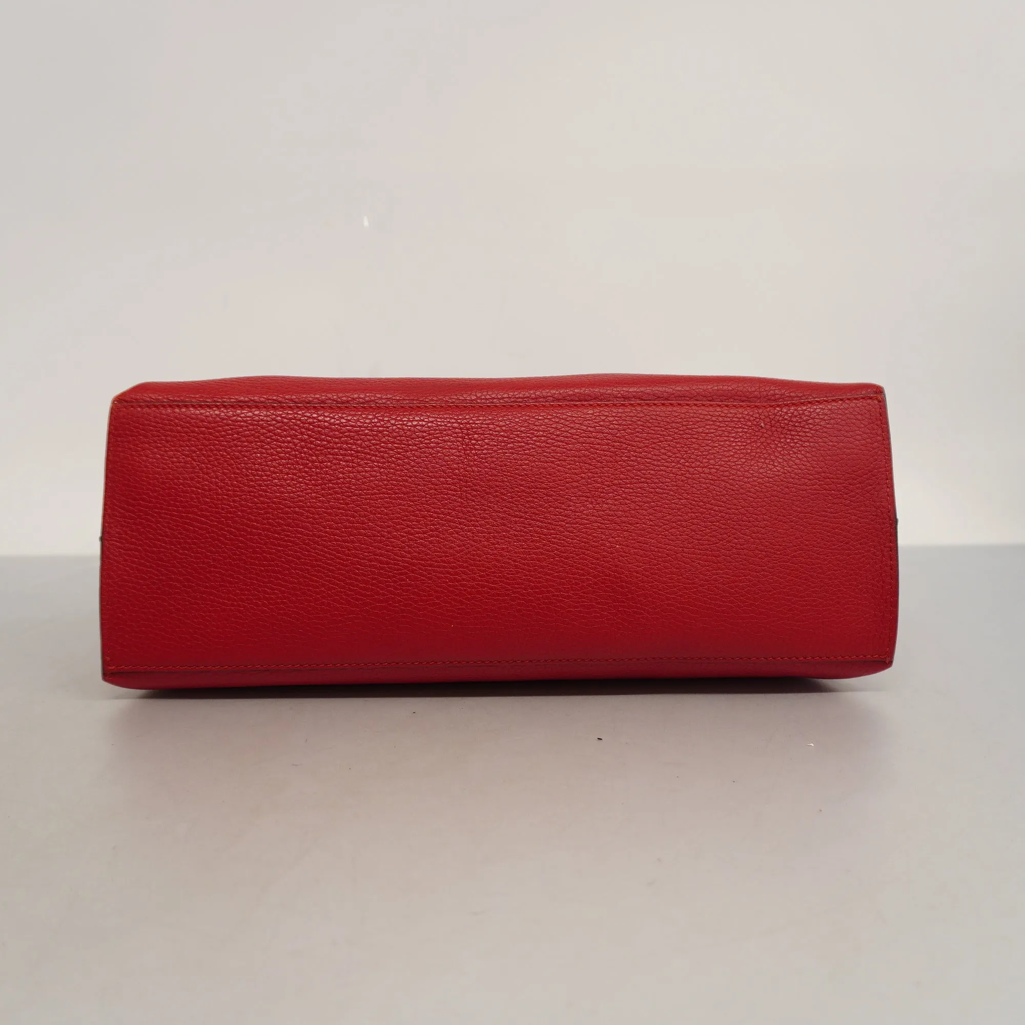 Gucci  Bamboo 2way Bag 392013 Women's Leather Handbag,Shoulder Bag Red Color