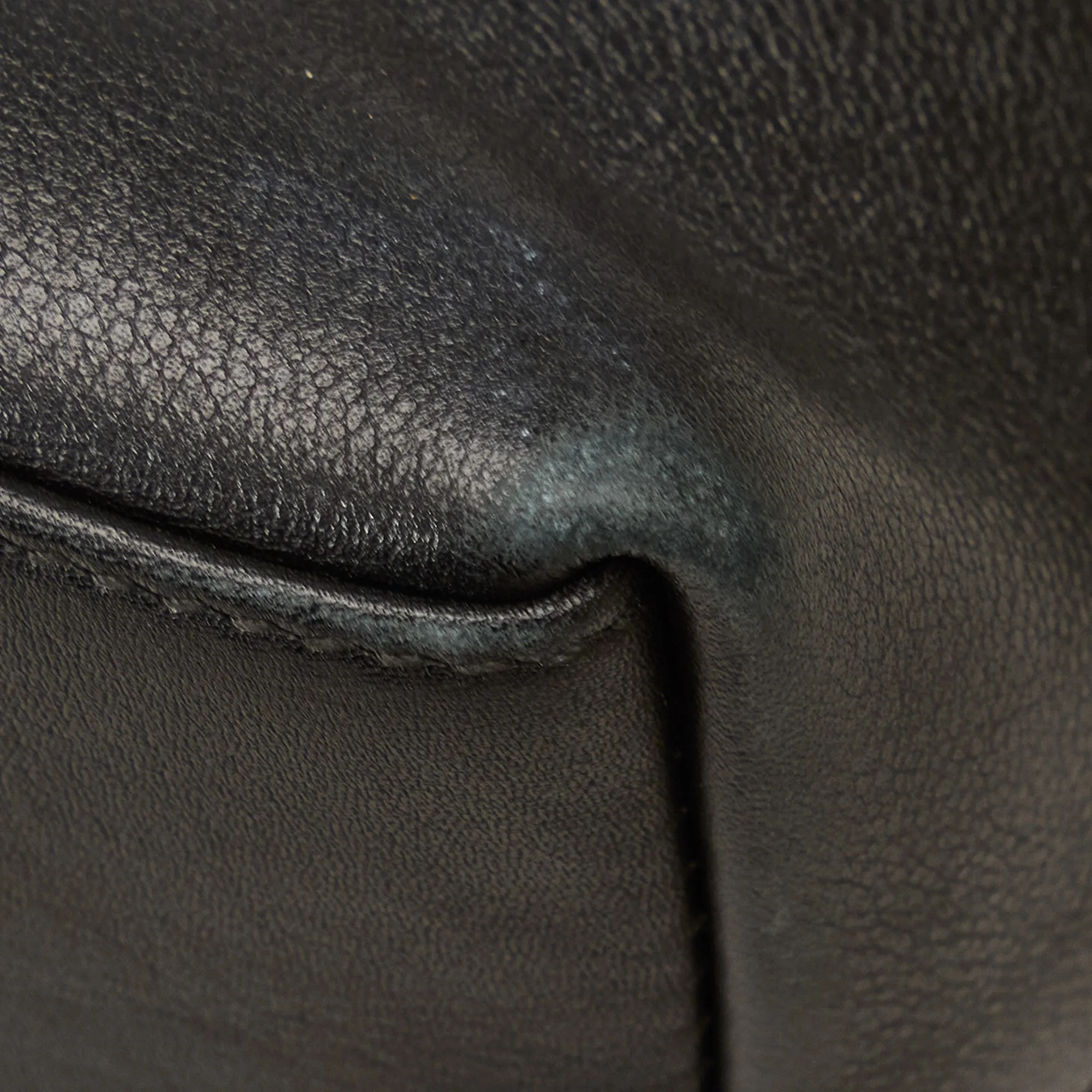 GUCCI Bamboo Leather Shoulder Bag