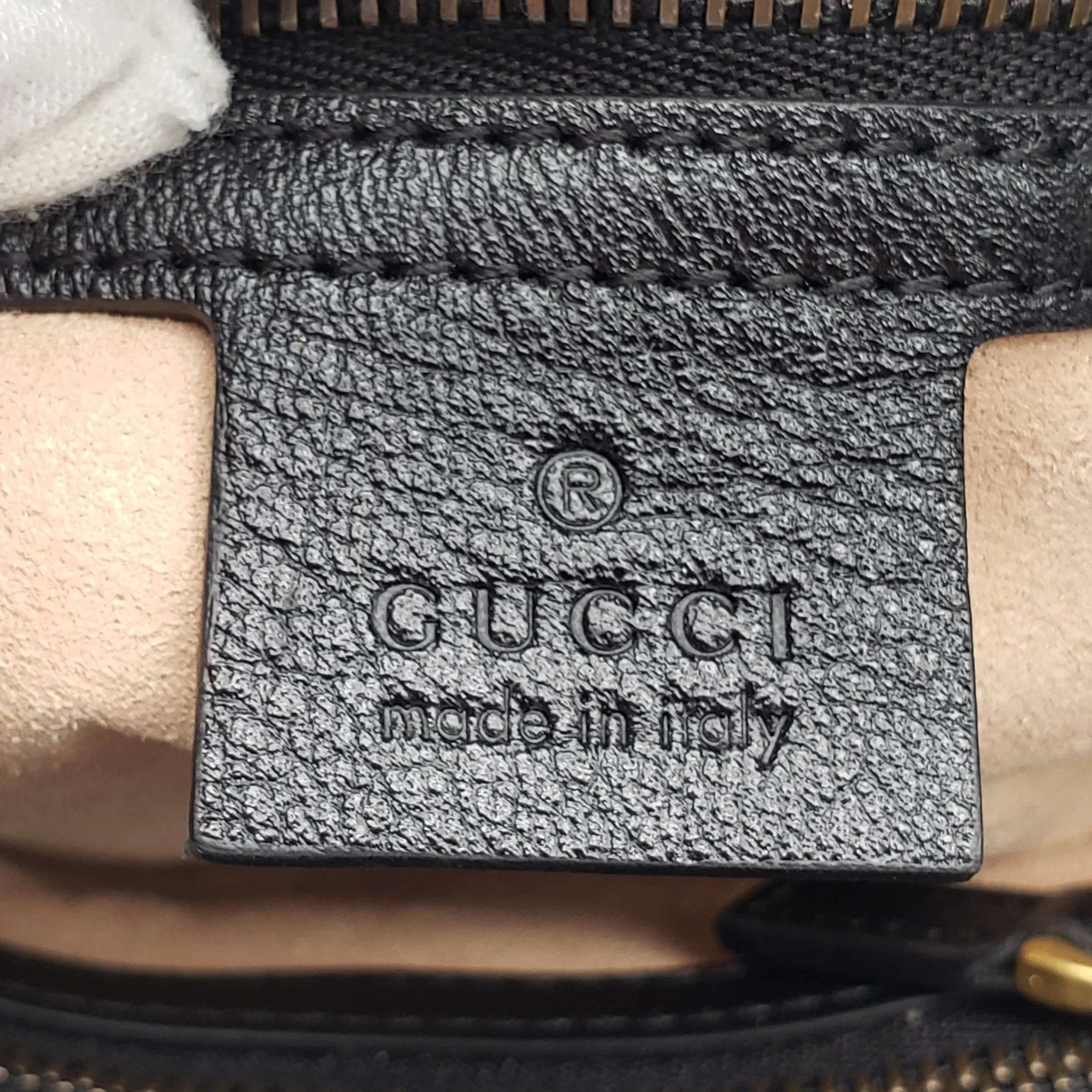 Gucci Calfskin New Sakai Lux Small Dahkia Top Handle Shoulder Bag