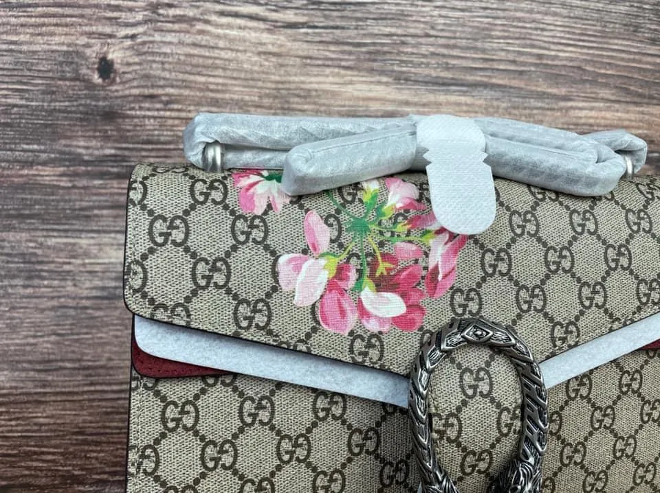 Gucci Dionysus Blooms Small Shoulder Bag