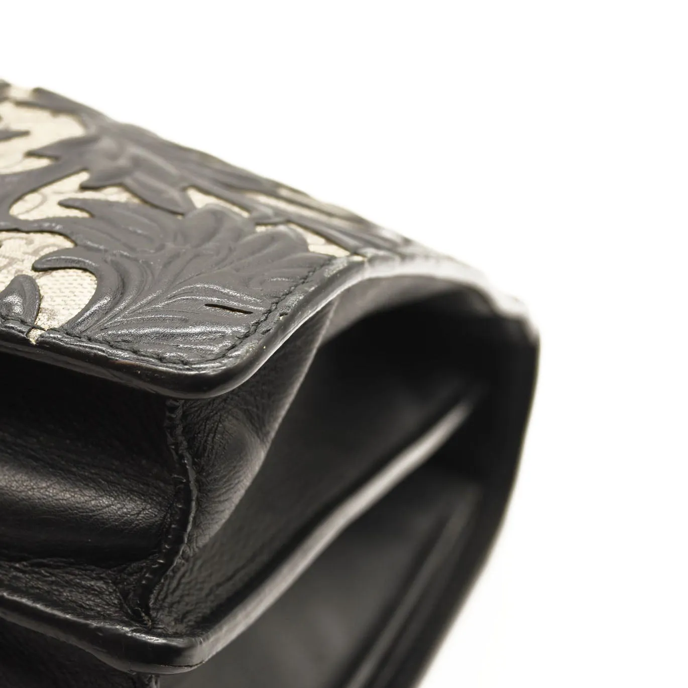 Gucci Dionysus Shoulder Bag GG Supreme Arabesque Medium Black/Beige