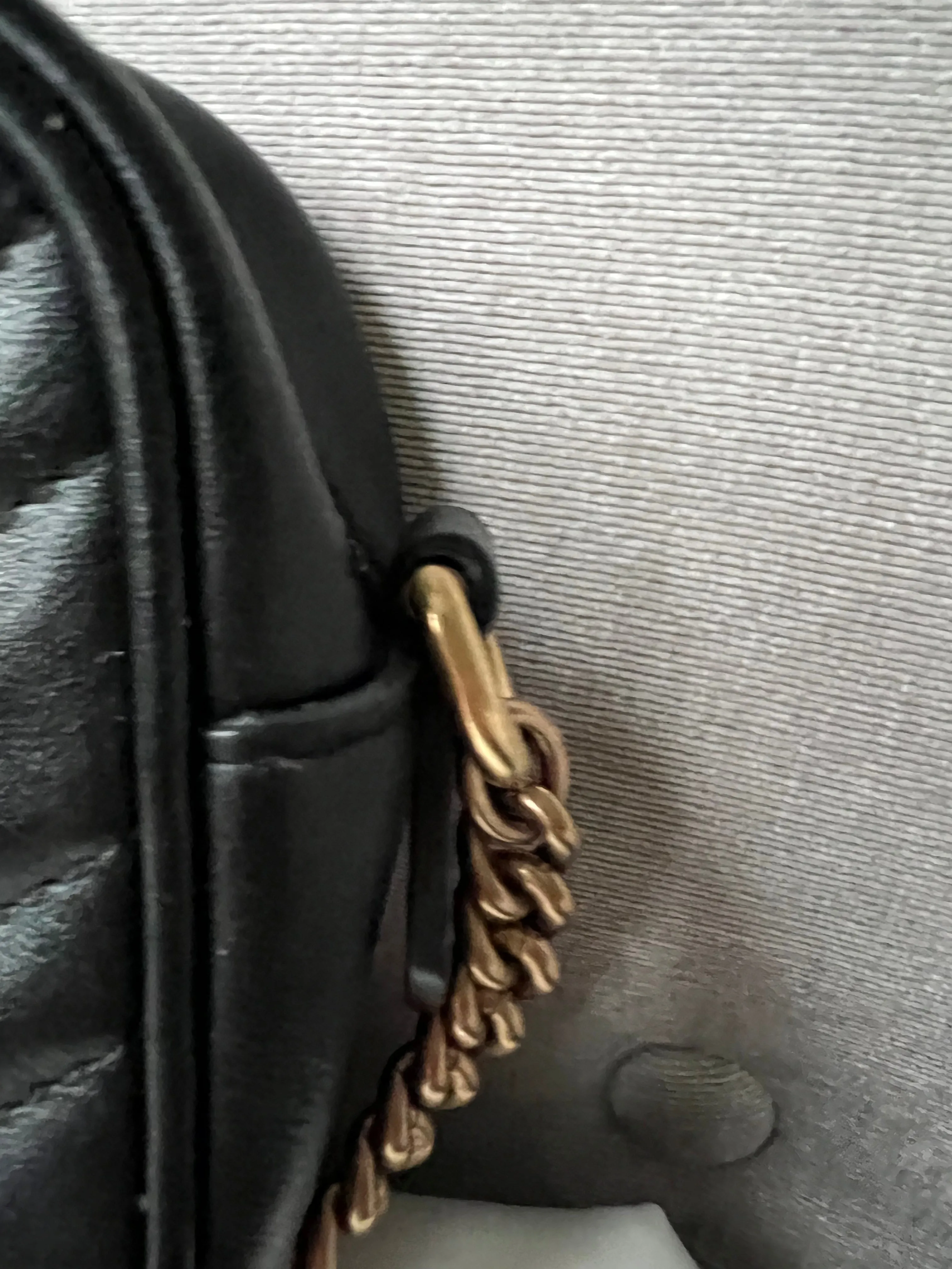 Gucci GG Black Marmont Mini Shoulder Bag (RRP 1,160)