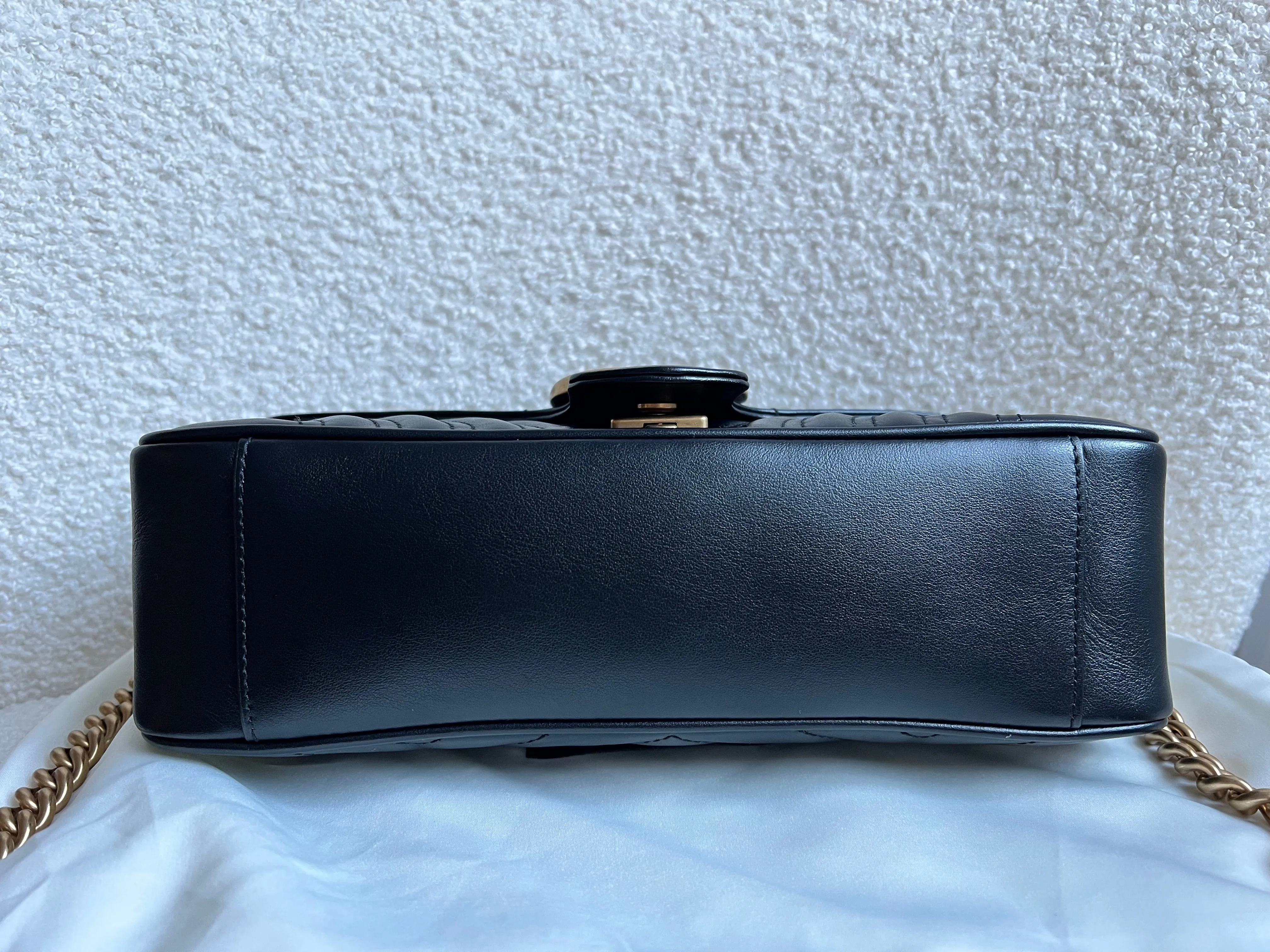 Gucci GG Black Marmont Small Shoulder Bag (RRP ??2070)