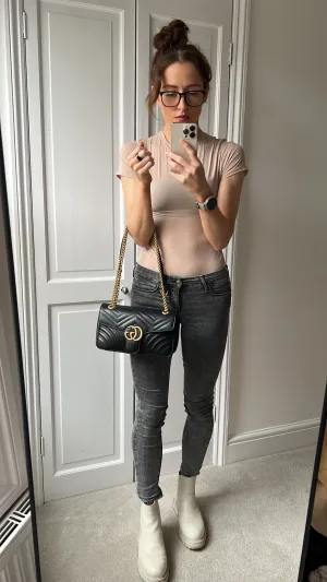Gucci GG Black Marmont Small Shoulder Bag (RRP ??2070)