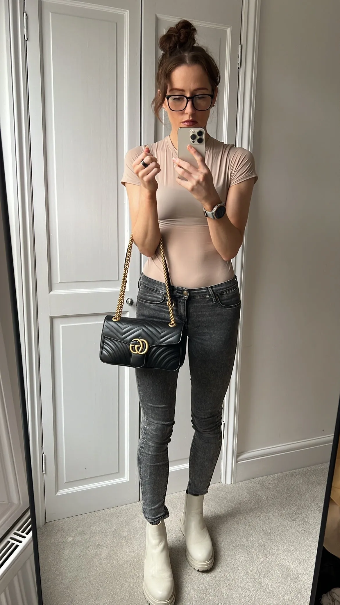 Gucci GG Black Marmont Small Shoulder Bag (RRP ??2070)