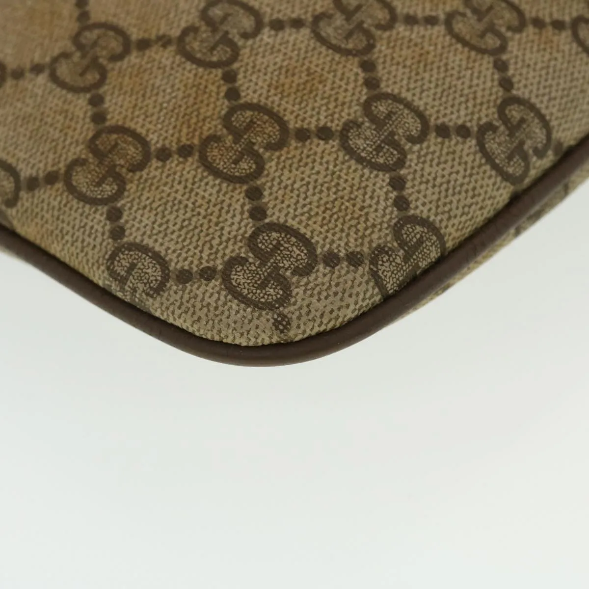 GUCCI GG Canvas Web Sherry Line Shoulder Bag Beige Red 904.02.047  44304