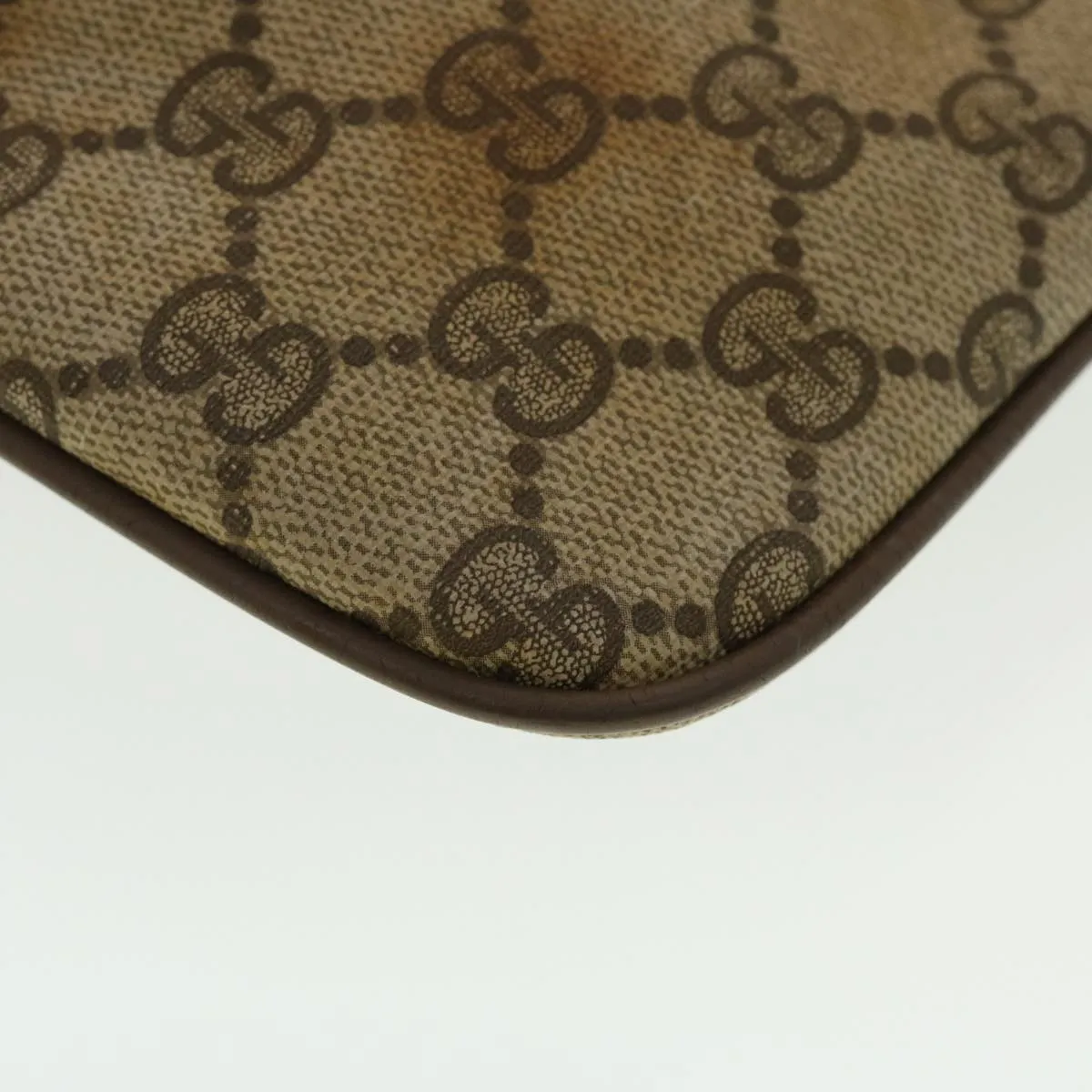 GUCCI GG Canvas Web Sherry Line Shoulder Bag Beige Red 904.02.047  44304