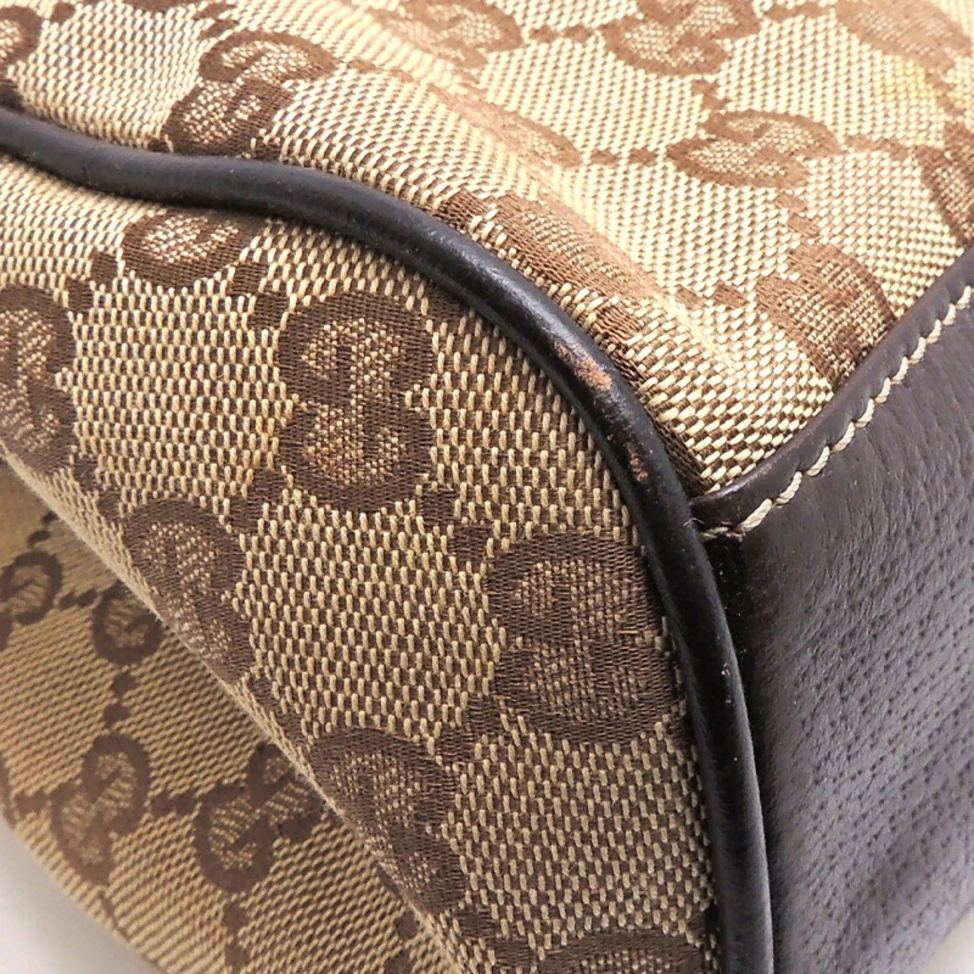 Gucci GG Canvas Women's Shoulder Bag 154981 Beige/Brown
