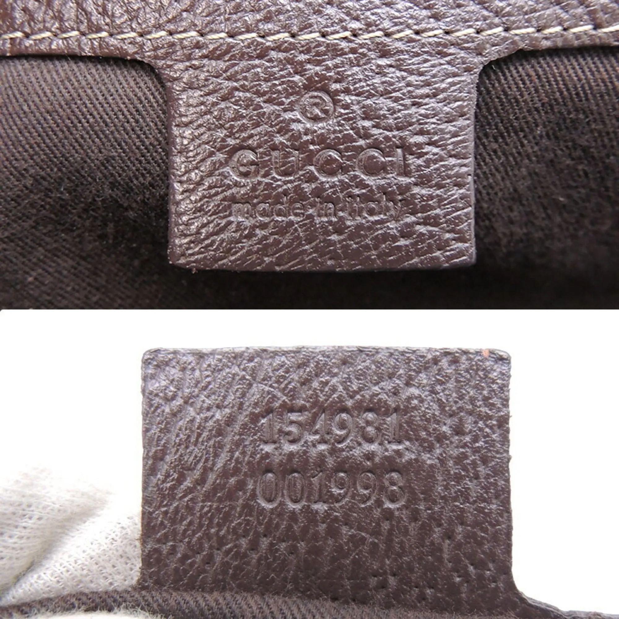 Gucci GG Canvas Women's Shoulder Bag 154981 Beige/Brown