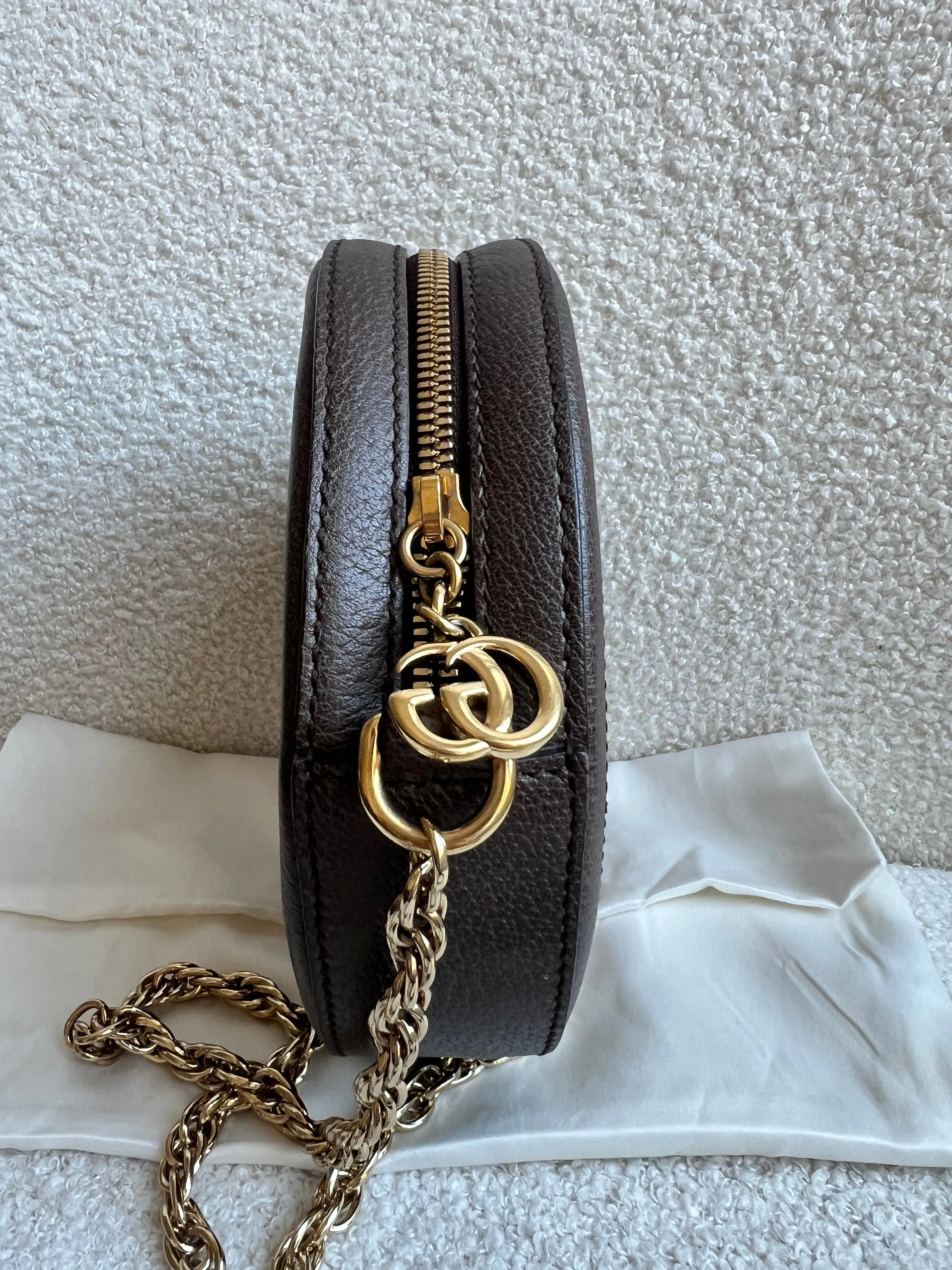 Gucci GG Ophidia Mini GG Round Shoulder Bag (RRP ??1,270)