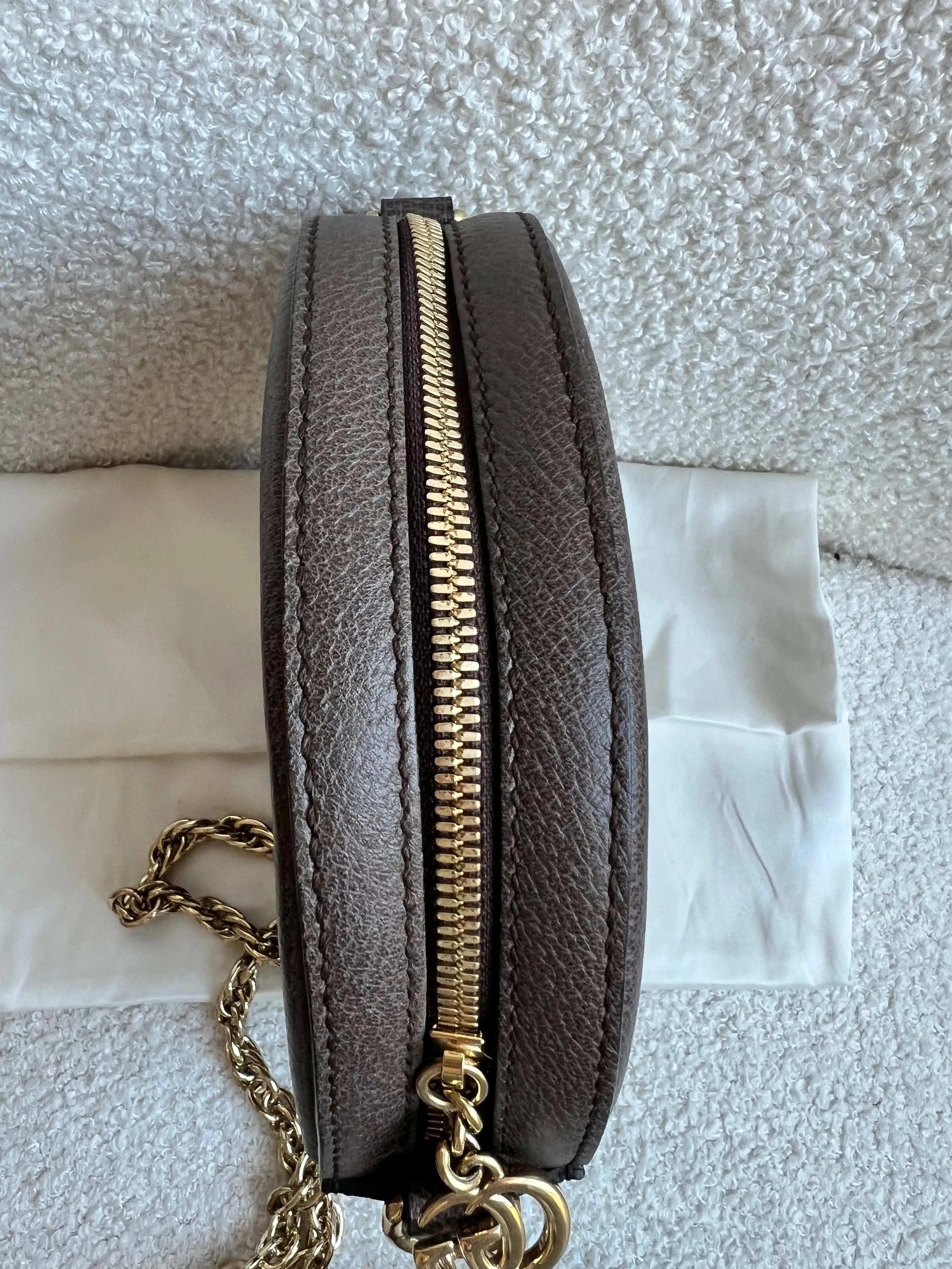 Gucci GG Ophidia Mini GG Round Shoulder Bag (RRP ??1,270)