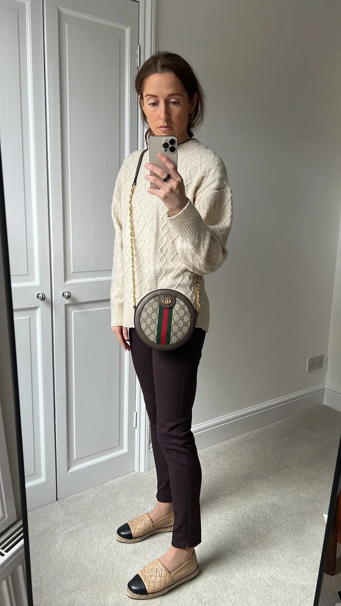Gucci GG Ophidia Mini GG Round Shoulder Bag (RRP ??1,270)