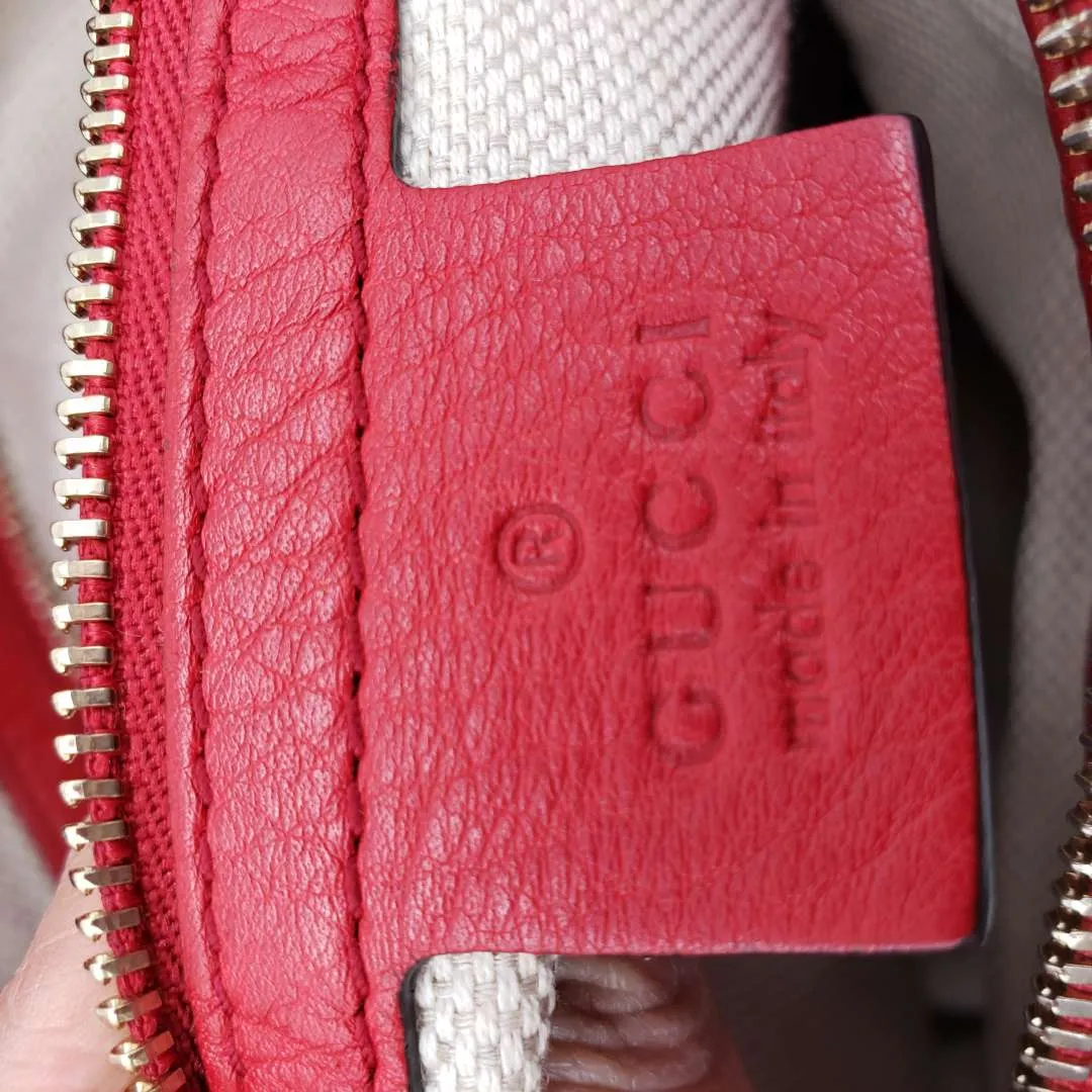 Gucci GG Soho Red Shoulder Bag