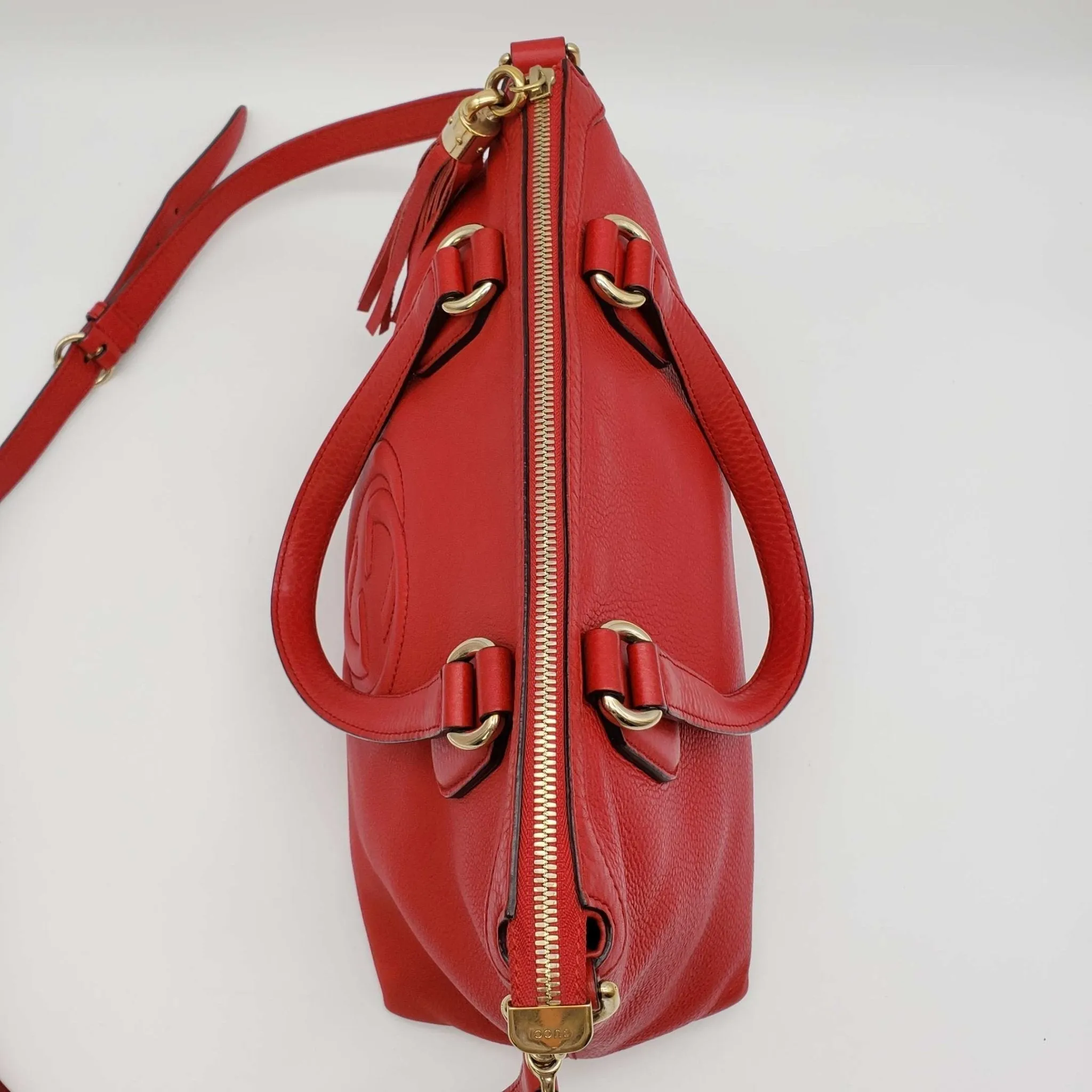 Gucci GG Soho Red Shoulder Bag