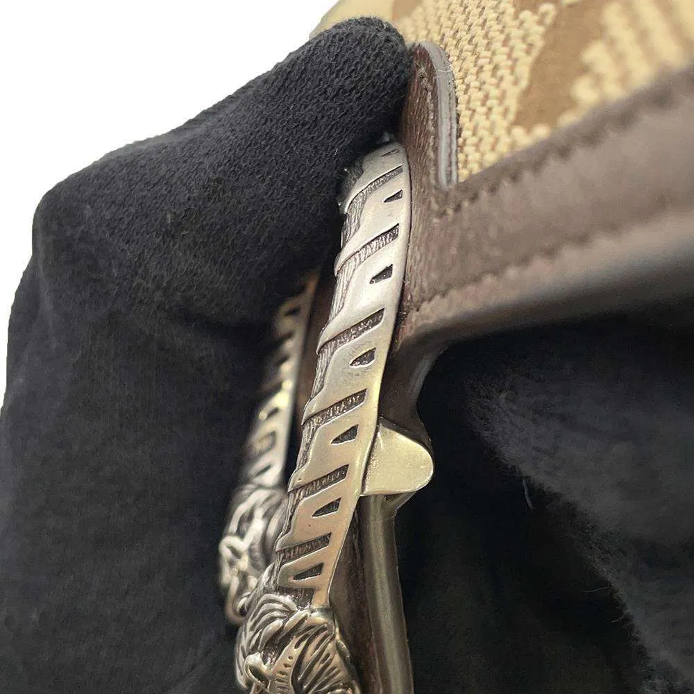 GUCCI Jumbo GG Dionysus ChainShoulder Bag Beige/Brown 476432 Canvas Leather Size super mini