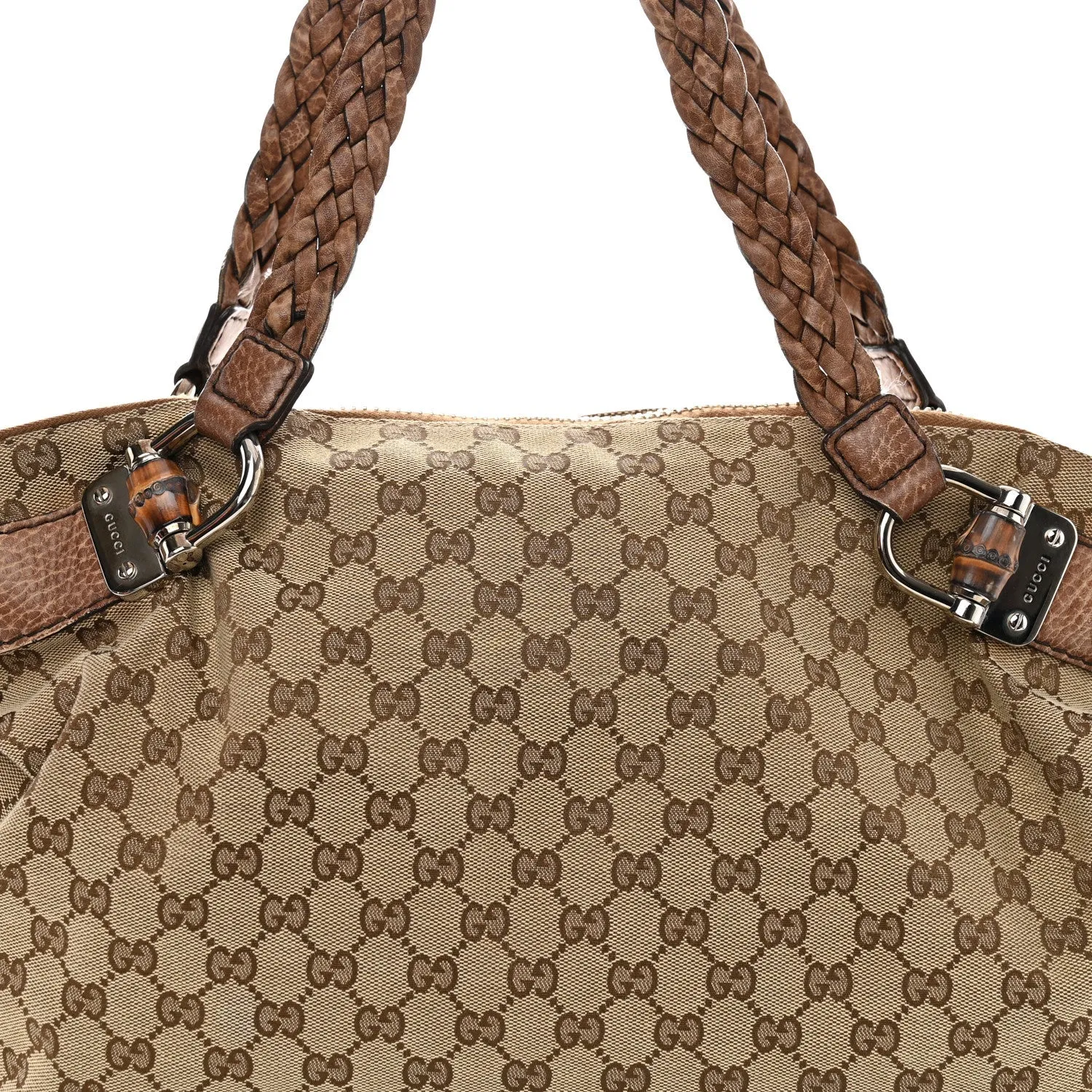 Gucci Large Bamboo Bar Tassel Shoulder
