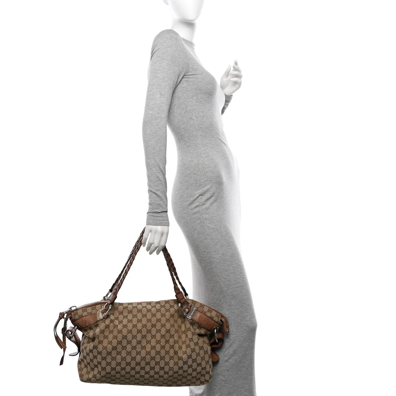 Gucci Large Bamboo Bar Tassel Shoulder