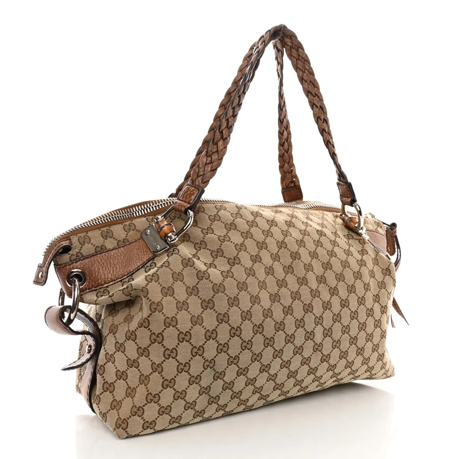 Gucci Large Bamboo Bar Tassel Shoulder