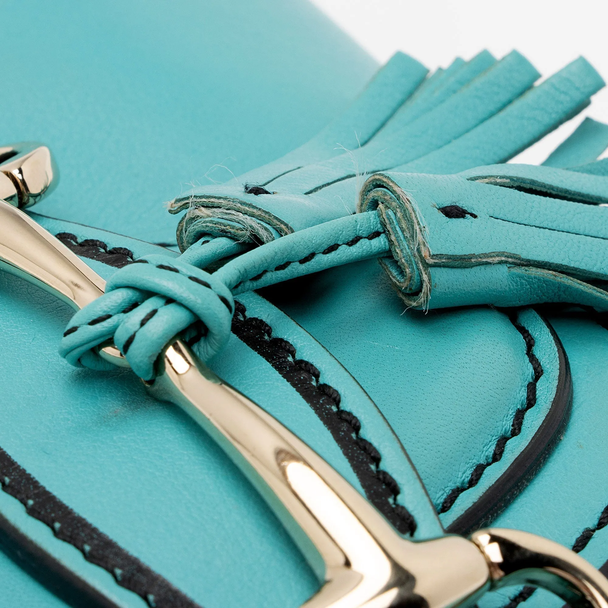 Gucci Leather Emily Small Chain Shoulder Bag (SHF-C1Ky8i)